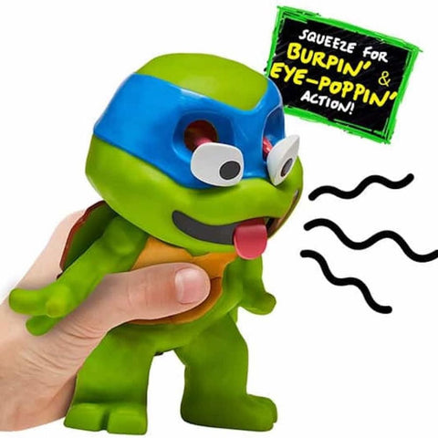 Tortuga Ninja Figura Presionable Eructos Surtido