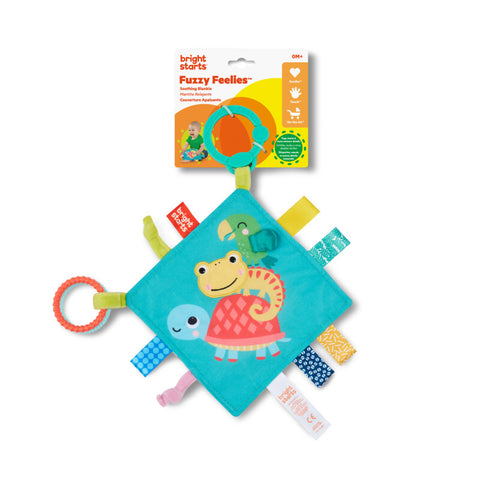 Bright Starts Manta Relajante Fuzzy Feelies Con Clips