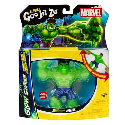 Goo Jit Zu Marvel Glow Surge Hero Fig. Hulk