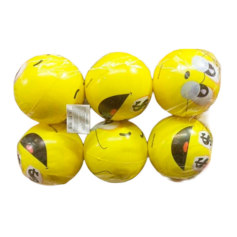 Pelota Antiestrés Jumbo 6 Pz
