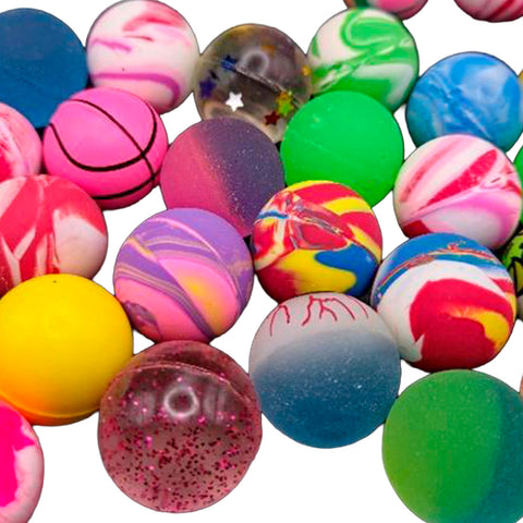 Pelota De Goma Saltarina Mediana 100 Pz