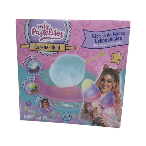 Mis Pastelitos: Fábrica de Nubes Eshpeshiales (Máquina de Algodón de Azúcar)