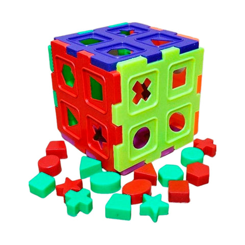Cubo Grande Figuras Geométricas