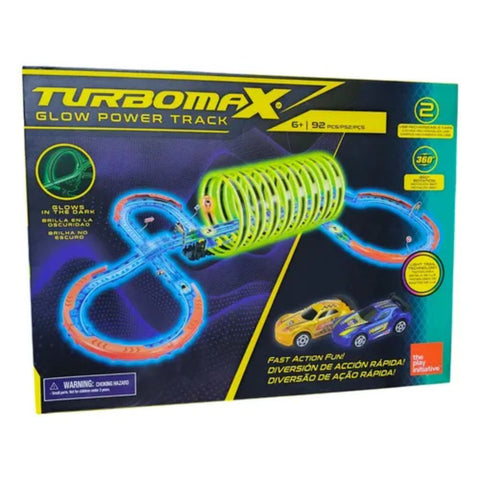 Glow Power Track Turbotrax Pista Carreras