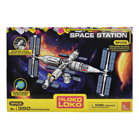 Set de Bloques de Construcción Estación Espacial Bloko Loko Space