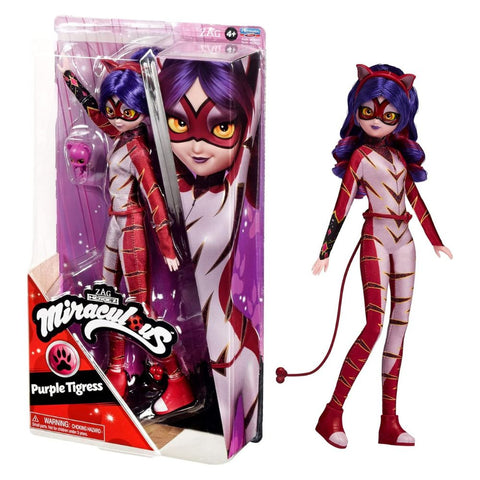 Miraculous Fashion Doll Core Fig. Purple Tigress