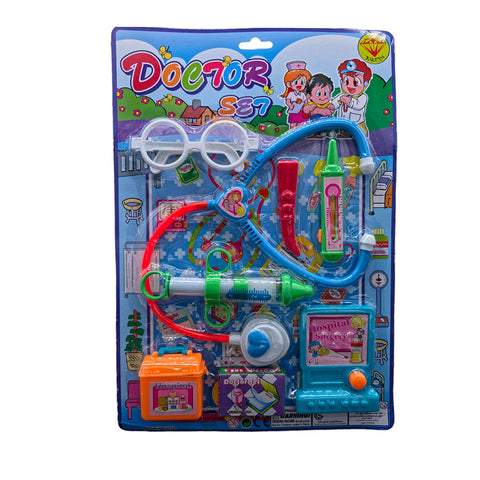 Doctor Azul Con Jeringa
