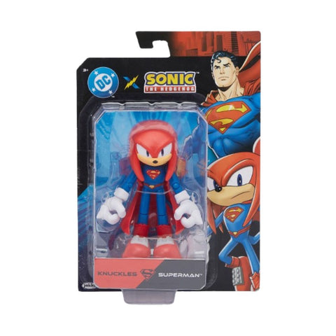 Sonic x DC Comics Action Figure: Knuckles as Superman