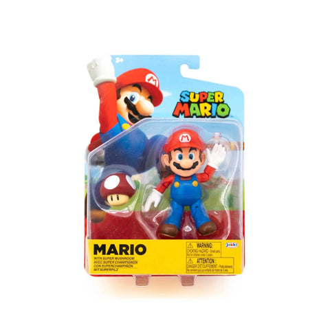 Super Mario Figura 4 Pulg