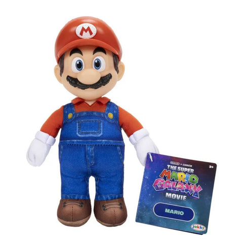 The Super Mario Galaxy Movie Peluche 9 Pulg. Mario