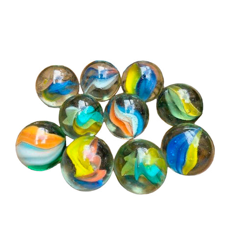 Canica Bombocha Nacional Trebol 10 Pz