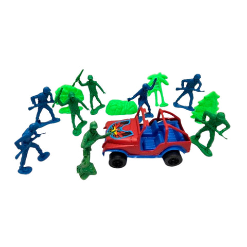 Maqueta Jeep Soldado