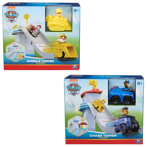 Pista de Rescate con Torre y Vehículo Paw Patrol – Surtido