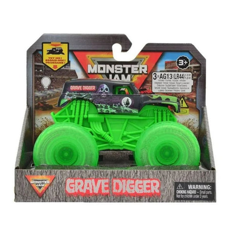 Monster Jam Ruedas Luminosas Escala 1:43 Surtido