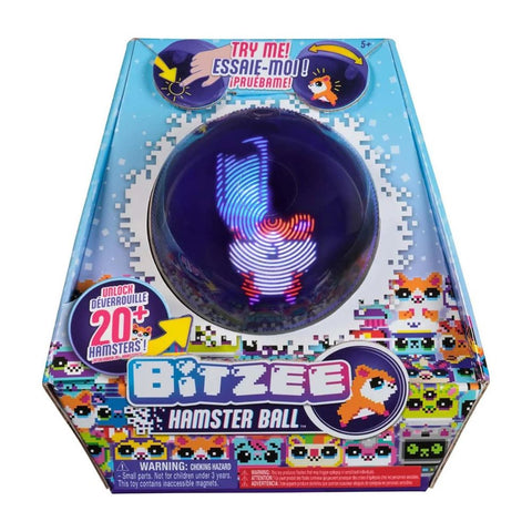 Esfera Sensorial Interactiva Bitzee Ball (Squee-Zee Ball con Luz y Sonido)