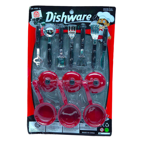 Dishware Rojo