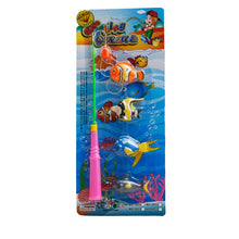 Juego de pesca de animales