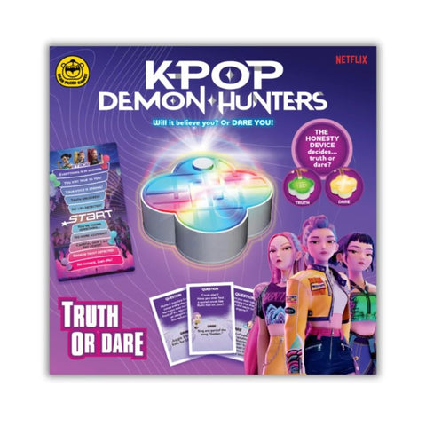 Juego de Mesa Electrónico Guerreras K-Pop: Verdad o Reto – El Juego (¿Te creerá? Si no... ¡Desafío!)