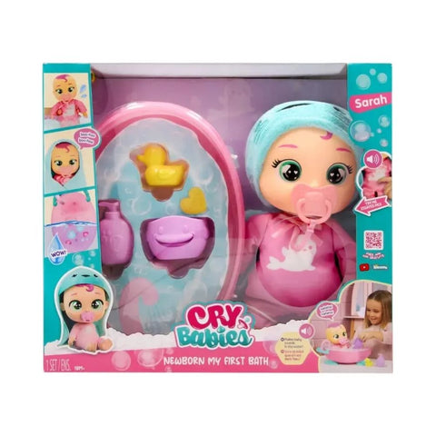 Bebés Llorones Recién Nacida – Mi Primer Baño: Sarah