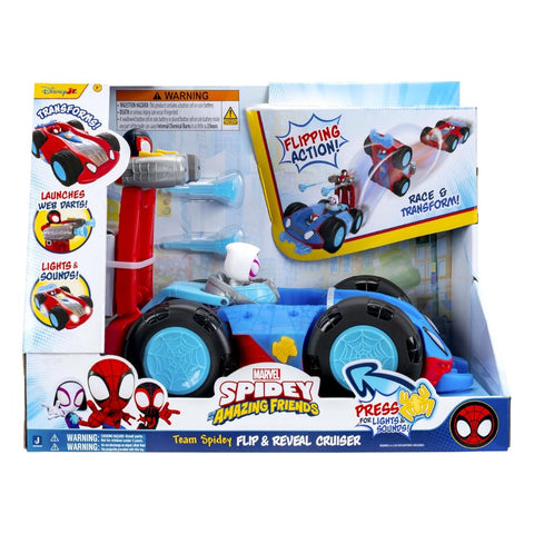 Team Spidey Flip & Reveal Cruiser