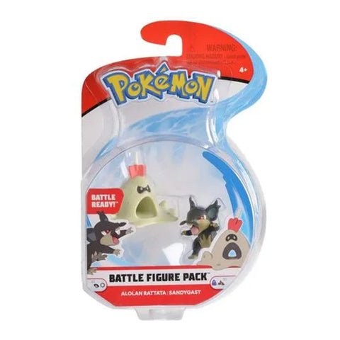 Pokémon Battle Figure Pack Alola Rattata/Sandygast
