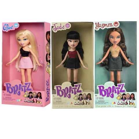 Muñecas Bratz Fashion Dolls – Surtido Colección Clásica (Cloe, Jade y Yasmin)