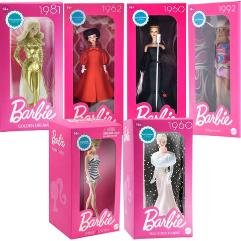 Muñecas Barbie Signature Colección Retro Surtido