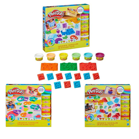 Play-Doh Fundamentals (Formas, Letras, Números, Animales)