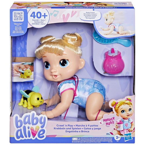 Baby Alive Gatea Y Juega
