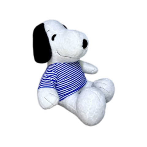Snoopy Playera A Rayas Grande 58 cm