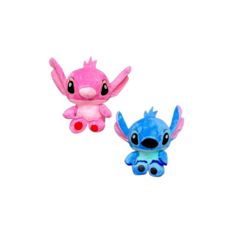 Stitch Y Ángel Clásico Chico 20 cm
