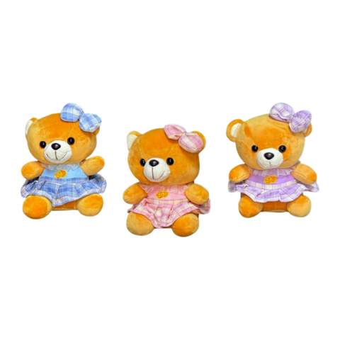 Oso Tierno Vestido Chico 20 cm