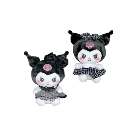 Kuromi Vestido Negro Chico 20 cm