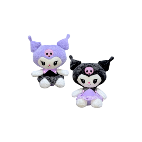 Kuromi Lila Y Negro Mediano 37 cm