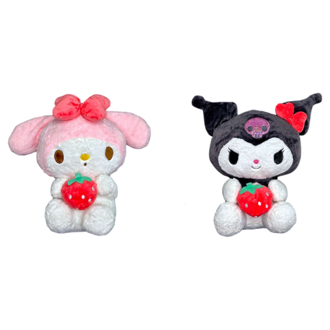 Melody Y Kuromi Fresita Mediano 30 cm