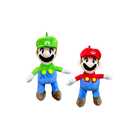 Mario y Luigi Mochila Con Luz Mediano