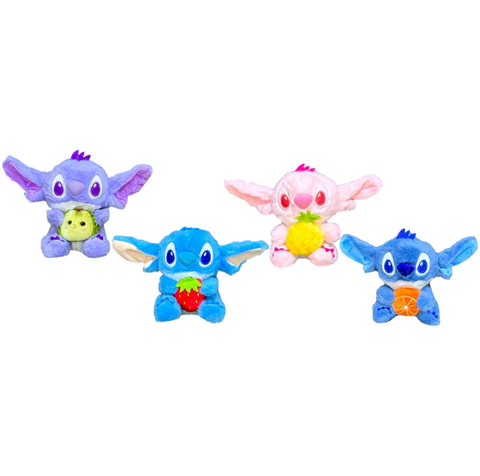 Stitch Frutas Coloridas Llavero