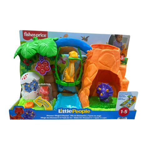 Fisher-Price Little People Dinosaur Village & Playmat
