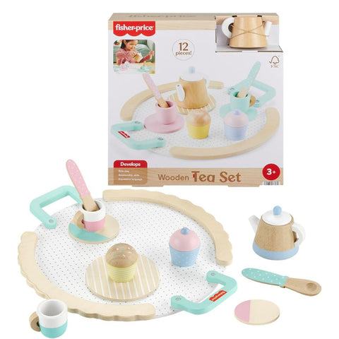Fisher-Price Juego de Té de Madera