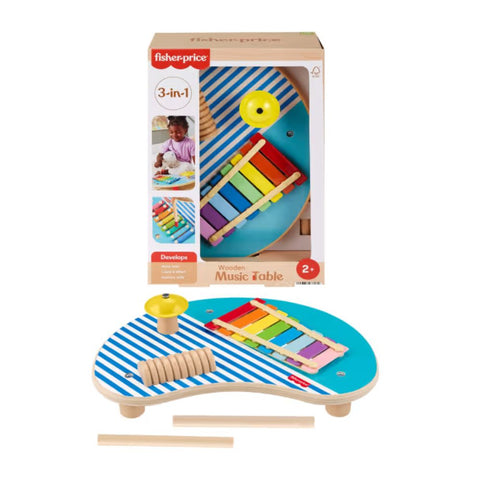 Fisher-Price Mesa Musical de Actividades de Madera