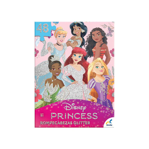 Rompecabezas Princesas Glitter