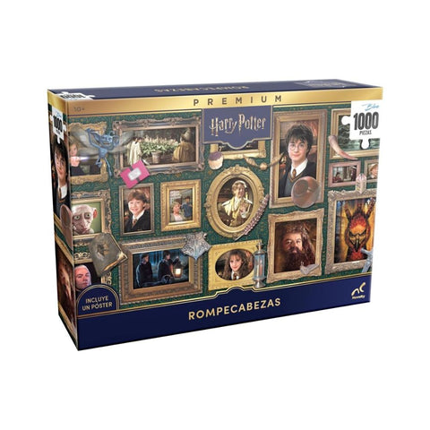Rompecabezas Premium Harry Potter – Galería de Cuadros de Hogwarts (1000 Piezas)