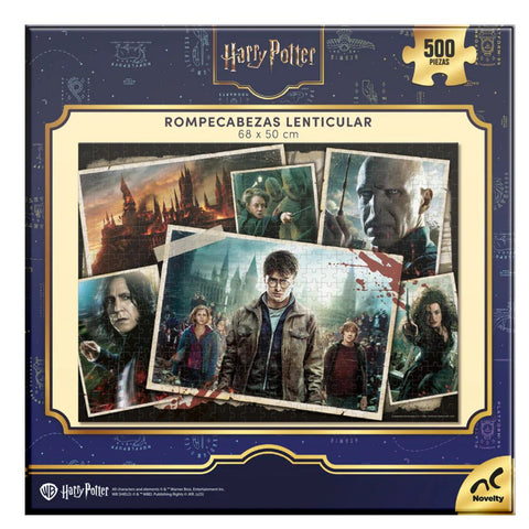 Rompecabezas Harry Potter Lenticular Grande 500 Piezas