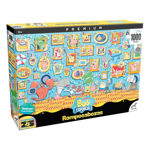 Rompecabezas Premium Bob Esponja 25 Aniversario