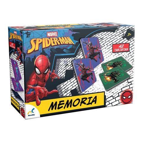 Memoria Spiderman Infantil 42 Tarjetas