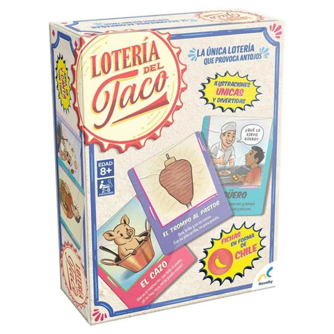 Juego de Mesa Lotería del Taco – ¡La Única Lotería que Provoca Antojos! – juguete por mayoreo