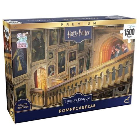 Rompecabezas Harry Potter Premium 1500 Piezas – Grand Staircase (Thomas Kinkade Studios / 25 Years of Magic)