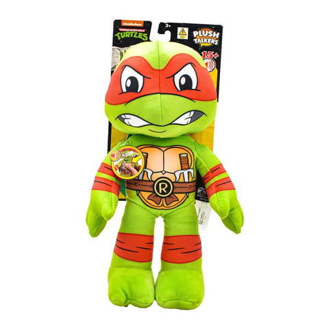 Peluche con Sonido Tortugas Ninja – Raphael (Teenage Mutant Ninja Turtles Plush Talkers)