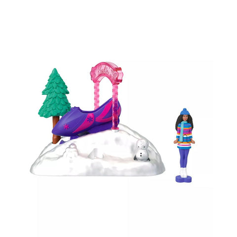 Mini Barbie Land Set Nieve con Accesorios