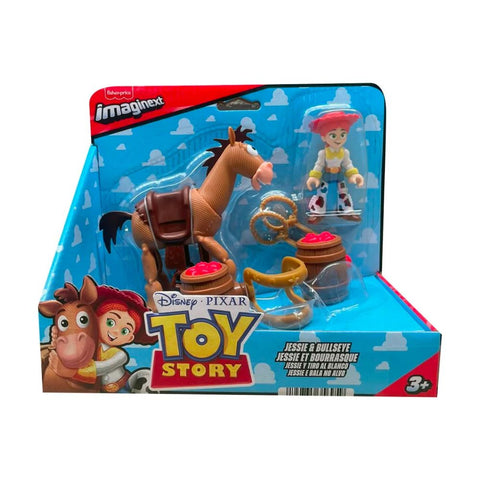 Imaginext Disney Pixar Toy Story – Jessie & Bullseye / Jessie y Tiro al Blanco